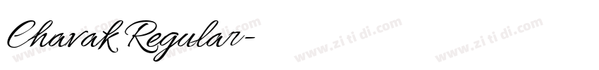 Chavak Regular字体转换 Chavak Regular字体转换